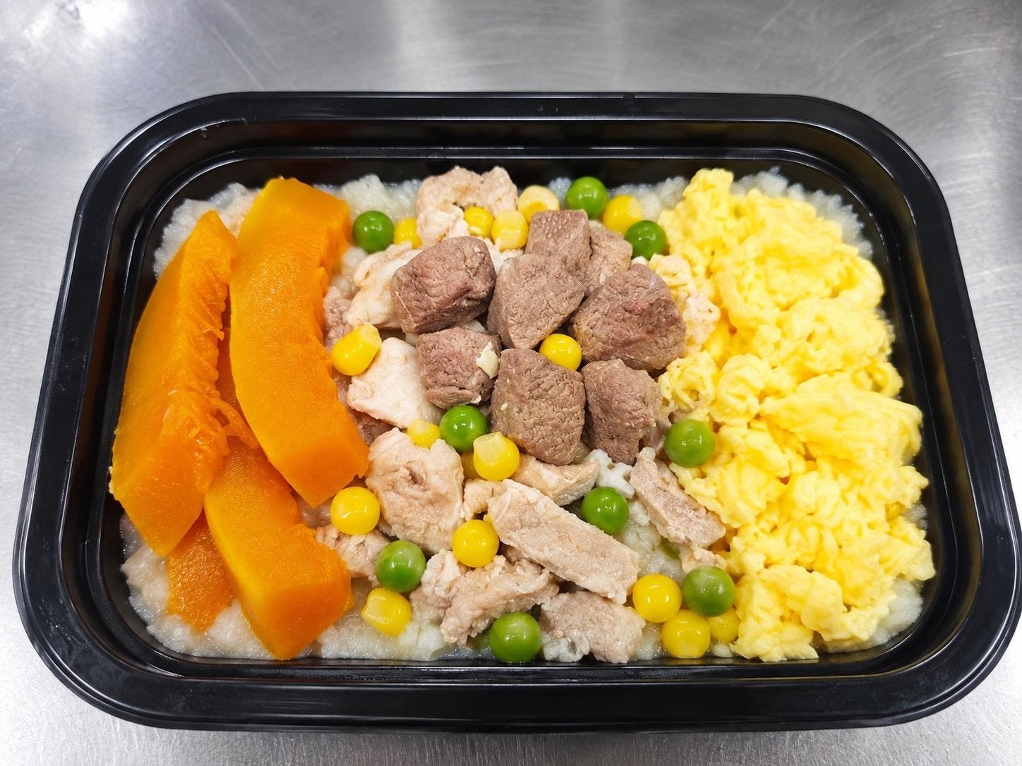 餐盒俯拍照片，內容品項對應待核對